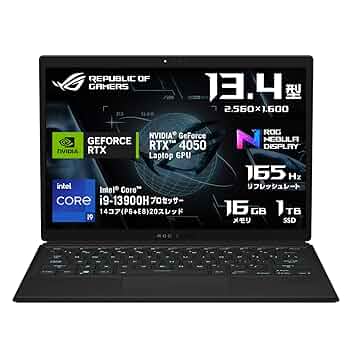 ASUS - 美品 レア ASUS ROG Z13 RTX 4050 GZ301VU-I9R 71LVvOJ+GOL._UF350,350_QL50_.jpg